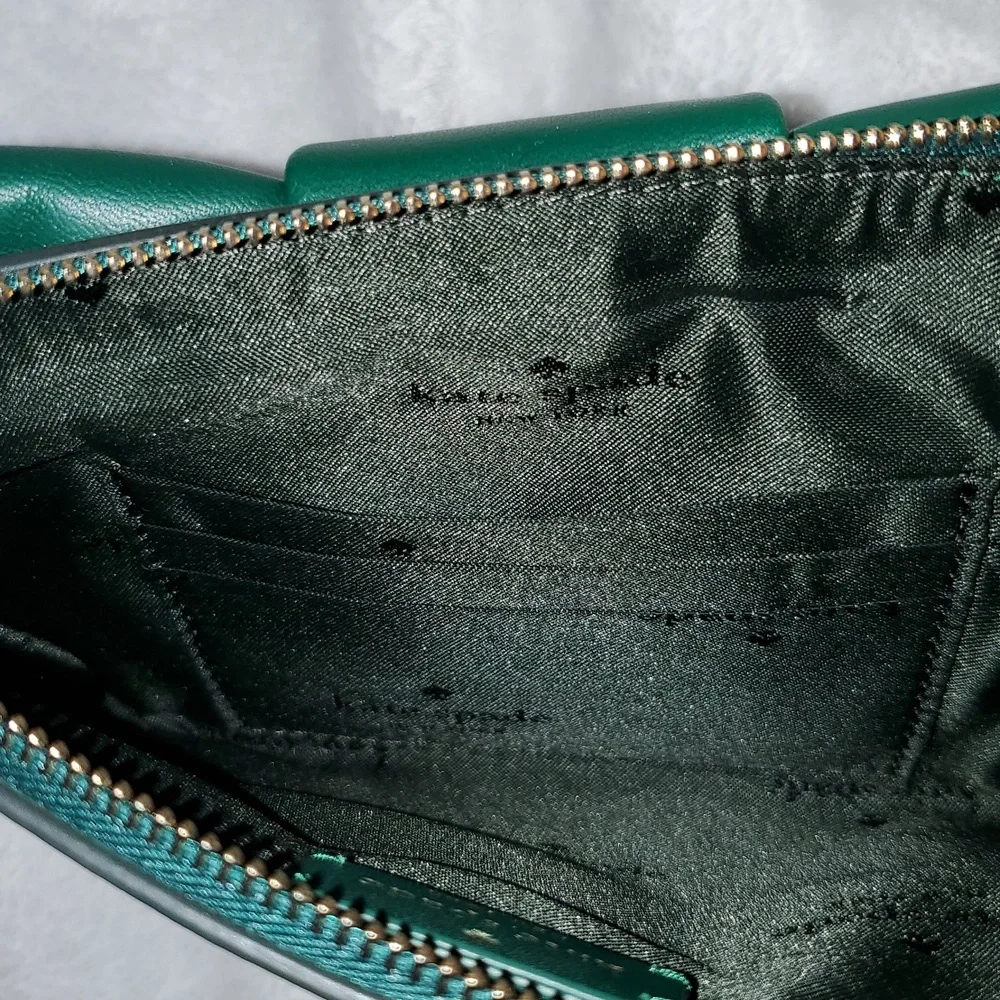 Kate Spade Smooth Leather Millie Bow Wristlet